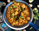 A picture of step 11 of Soya Matar Paneer.