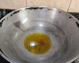 A picture of step 2 of SARSON SAAG CABBAGE SABZI...