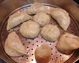 A picture of step 7 of Veg Momos.