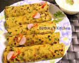 A picture of step 5 of Methi Missi Roti.