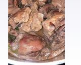 A picture of step 3 of Kienyeji chicken.