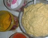 A picture of step 2 of Chana Dal Pitha.