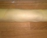 Juhtúrós sajttekercs recept fázis 5 fotója