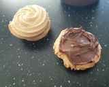 Une image de l'étape 4 de Les biscuits rose au chocolat.