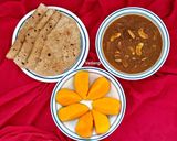A picture of step 8 of Ole Kaju Chi Bhaji.