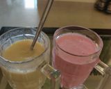 A picture of step 3 of Mango lassi.