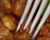 Foto del passaggio 11 della ricetta GNOCCHI DI MELANZANA COTTI NEL SUGO DI POMODORO E BASILICO 😋🍆