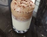 A picture of step 6 of Dalgona Coffee.