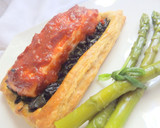 Foto del paso 5 de la receta: Salmón con salsa roja y espinacas