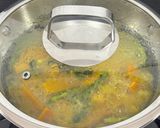 A picture of step 3 of Mathanga (Pumpkin) Curry (Kerala Style).