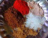A picture of step 4 of Dahi Vada.