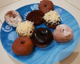Foto langkah ke 4 dari resep Donat Ubi Ungu ala magic com.