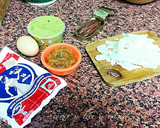 Foto del paso 3 de la receta: Empanadillas de cebolla caramelizada, bacalao y anchoas