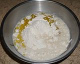A picture of step 2 of Turkish Flatbread (Bazlama).