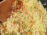 Arrocito graneado con verduritas