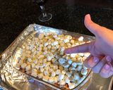 A picture of step 5 of Baked Fettuccine with Meat Sauce and Tons-O-Mozzarella.