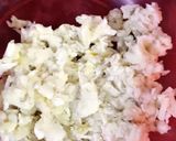 A picture of step 1 of Raw banana puttu.