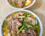 Hình bước làm 3 của món Bún Bò Huế(Xương Bò)