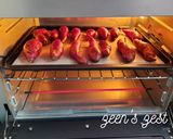 A picture of step 3 of Olive Oil roasted Sweet Potatoes.