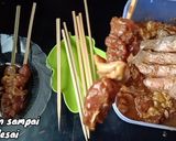 Foto langkah ke 6 dari resep Sate Sapi Bumbu Kecap.
