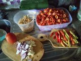 Tumis kulit melinjo