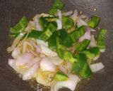 A picture of step 4 of Chicken Chilli.