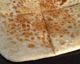 A picture of step 8 of Metha paratha.