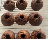 Φωτογραφία βήματος 4 της συνταγής Muffins σοκολάτας με γέμιση αλείμματος της αρεσκείας σας