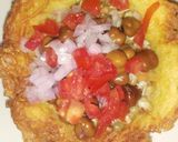 A picture of step 4 of Basket chaat.