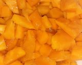 A picture of step 1 of Mango Salsa #MangoTango.