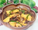 A picture of step 8 of Recreate Traditional Flavors at Home: Sukiyaki Tofu with Beef.