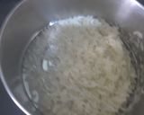 A picture of step 1 of Kesari Sweet Pulao.