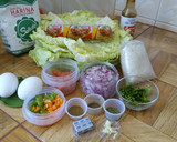 Foto del paso 1 de la receta: Rollitos de repollo rellenos al estilo Mari
