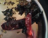 A picture of step 3 of Spicy Garlic chutney.