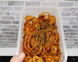 รูปขั้นตอนการทำที่ 4 ของ สปาเกตตี้ไส้กรอกอกไก่