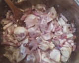 Foto del paso 3 de la receta: Pollo a la crema con champiñón y bacon