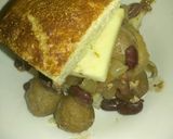 Foto del paso 7 de la receta Sándwich meat balls with beans and eggs