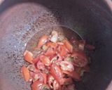 A picture of step 3 of Mix vegetable handi.