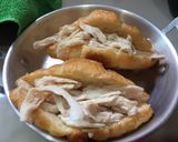 รูปขั้นตอนการทำที่ 2 ของ ครัวซองอกไก่ฉีก