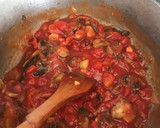 Foto del paso 3 de la receta: Pastas vegetarianas con mucho colorido navideño