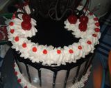 Foto langkah ke 8 dari resep Chocolate Sponge cake for birthday base cake.