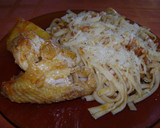 Foto del paso 12 de la receta: Estofado de alitas de pollo con tallarines