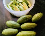A picture of step 1 of Parwal, Potato Subzi/Pointed Gourd, Potato Fry.