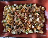A picture of step 1 of Tofu živánska.