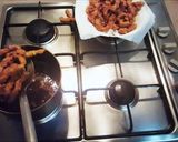 A picture of step 5 of Tang Culi Ji (Chinnese Sweet Sour Pork).