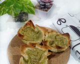 Foto langkah ke 5 dari resep Matcha Egg Tart Roti Tawar.