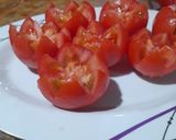 Foto del paso 1 de la receta: Tomate relleno de puré
