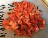 Une image de l'étape 1 de Marinade tomates, épices et romarin.