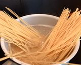 Hình bước làm 1 của món Mì Ý (Spaghetti) Carbonara Cream Cheese
