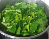 Foto del paso 6 de la receta: Garbanzos con bacalao y espinacas